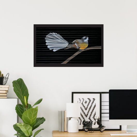 Little Miss Fantail Poster (Thuiskantoor)