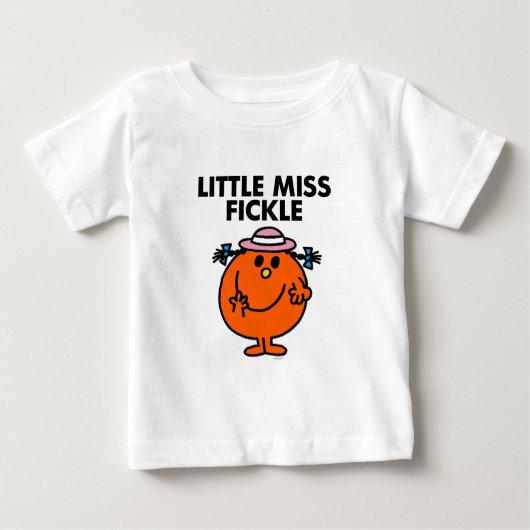 Little Miss Fickle | zwarte belettering (Voorkant)