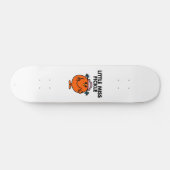 Little Miss Fickle | zwarte belettering Skateboard (Horizontaal)