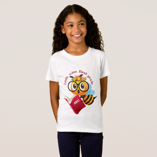 Little miss first grade t-shirt (Voorkant volledig)