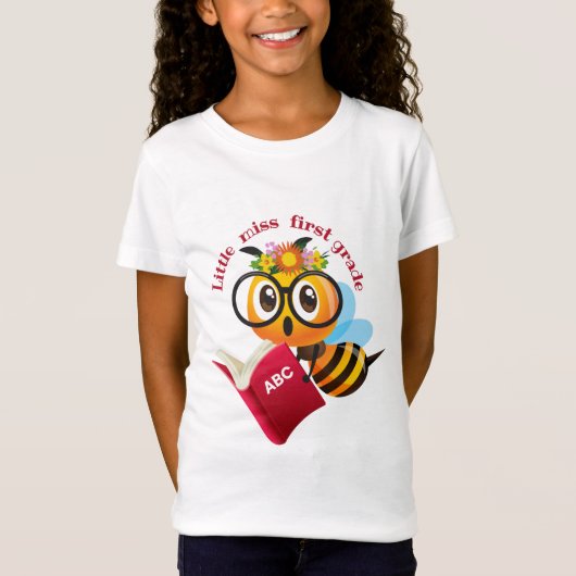 Little miss first grade t-shirt (Voorkant)