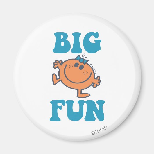 Little Miss Fun | Big Fun Magneet (Voorkant)
