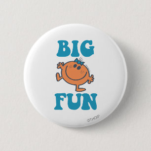 Little Miss Fun Big Fun Ronde Button 5,7 Cm