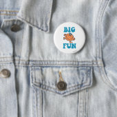 Little Miss Fun | Big Fun Ronde Button 5,7 Cm (In situ)