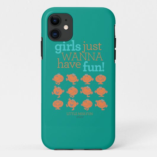 Little Miss Fun | Meisjes willen gewoon plezier he Case-Mate iPhone Case (Achterkant)