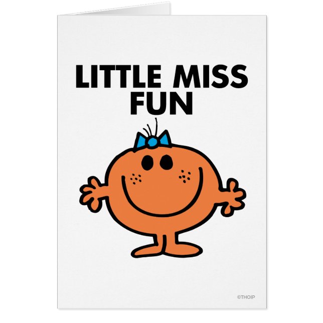 Little Miss Fun | zwarte belettering (Voorkant)
