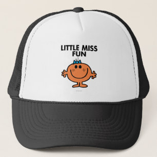 Little Miss Fun zwarte belettering Trucker Pet
