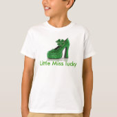 Little Miss geluk T-shirt (Voorkant)