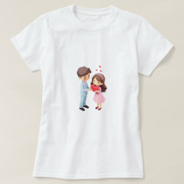 Little Miss | Gelukkige Valentijnsdag | Schattigee T-shirt