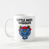 Little Miss Giggles | Black Lettering Koffiemok (Links)