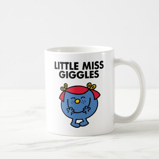 Little Miss Giggles | Black Lettering Koffiemok (Rechts)