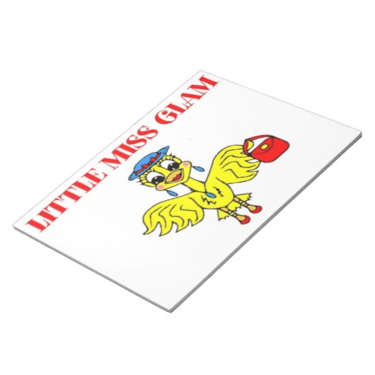 LITTLE MISS GLAM NOTITIEBLOK (Schuin)