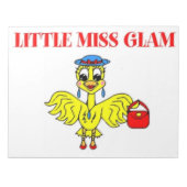 LITTLE MISS GLAM NOTITIEBLOK (Voorkant)