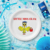 LITTLE MISS GLAM PAPIEREN BORDJE (Feest)