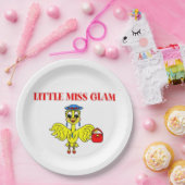 LITTLE MISS GLAM PAPIEREN BORDJE (Feest)