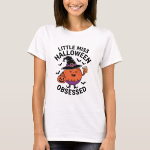 Little Miss Halloween geobsedeerd Kleding T-Shirt