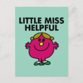 Little Miss Helpful Classic Briefkaart (Voorkant)