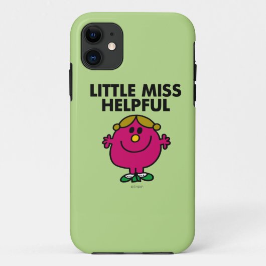Little Miss Helpful Classic Case-Mate iPhone Case (Achterkant)