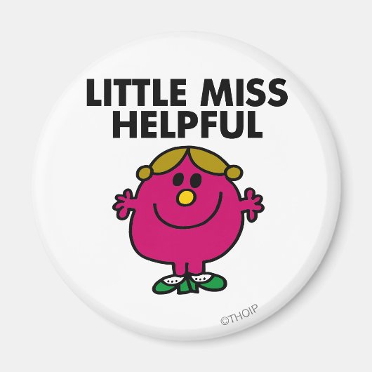 Little Miss Helpful Classic Magneet (Voorkant)