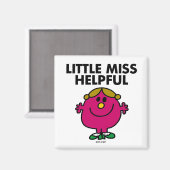 Little Miss Helpful Classic Magneet (Voorkant / Achterkant)