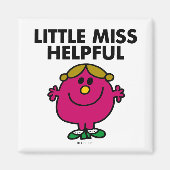 Little Miss Helpful Classic Magneet (Voorkant)
