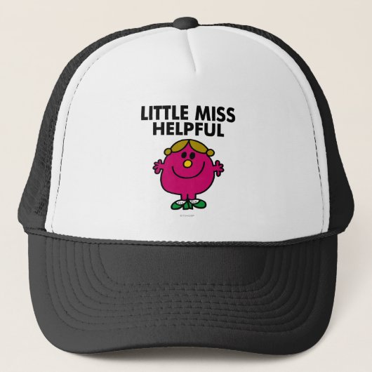 Little Miss Helpful Classic Trucker Pet (Voorkant)