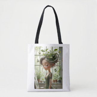 Little Miss Ivy: Natuurlijke Fluistering Tote Bag