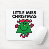 Little Miss Kerstmis Smile Muismat (Met muis)