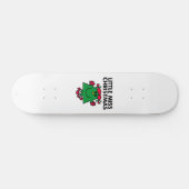Little Miss Kerstmis Smile Skateboard (Horizontaal)