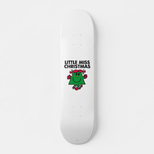 Little Miss Kerstmis Smile Skateboard