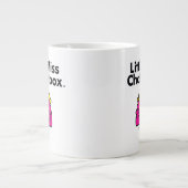 Little Miss | Kleine Miss Chatterbox is zo schatti Grote Koffiekop (Voorkant)