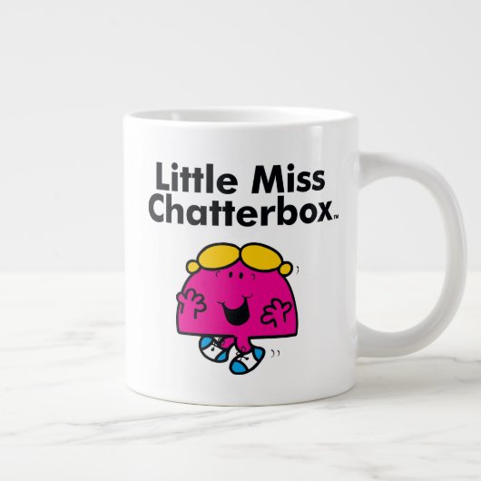Little Miss | Kleine Miss Chatterbox is zo schatti Grote Koffiekop (Rechts)