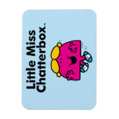 Little Miss | Kleine Miss Chatterbox is zo schatti Magneet (Verticaal)