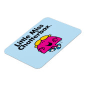 Little Miss | Kleine Miss Chatterbox is zo schatti Magneet (Linkerzijde)