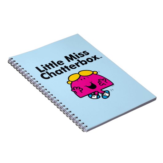 Little Miss | Kleine Miss Chatterbox is zo schatti Notitieboek (Rechterzijde)