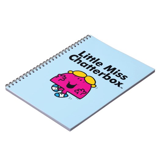Little Miss | Kleine Miss Chatterbox is zo schatti Notitieboek (Linkerzijde)