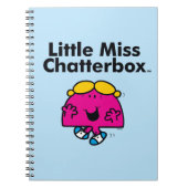 Little Miss | Kleine Miss Chatterbox is zo schatti Notitieboek (Voorkant)