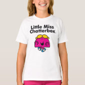 Little Miss | Kleine Miss Chatterbox is zo schatti T-shirt (Voorkant)