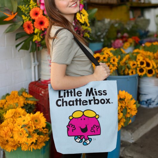 Little Miss | Kleine Miss Chatterbox is zo schatti Tote Bag