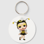 Little Miss Lady Bumblebee Keyring Sleutelhanger (Voorkant)