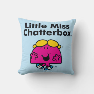Little Miss   Little Miss Babbelkous praat aan één Kussen