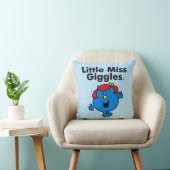 Little Miss | Little Miss Giggles Lachen Staat Kussen (Stoel)