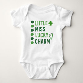 Little Miss Lucky Charm / Schattigee St Patrick's  Romper