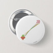 Little Miss Lucky | gelukstreinen Ronde Button 5,7 Cm (Voorkant /achterkant)