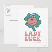 Little Miss Lucky | Lady Luck Briefkaart (Voorkant / Achterkant)