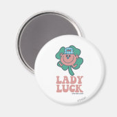 Little Miss Lucky | Lady Luck Magneet (Voorkant / Achterkant)