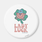 Little Miss Lucky | Lady Luck Magneet (Voorkant)