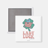 Little Miss Lucky | Lady Luck Magneet (Voorkant / Achterkant)