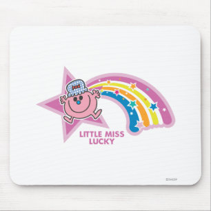 Little Miss Lucky   regenboog Muismat