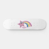 Little Miss Lucky | regenboog Persoonlijk Skateboard (Horizontaal)